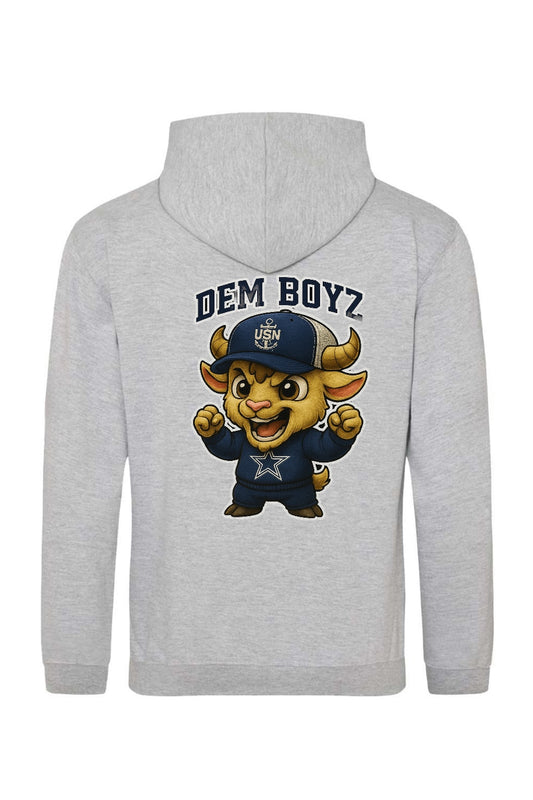 Sports Grey Team Goat Dem Boyz Chief Pride Hoodie