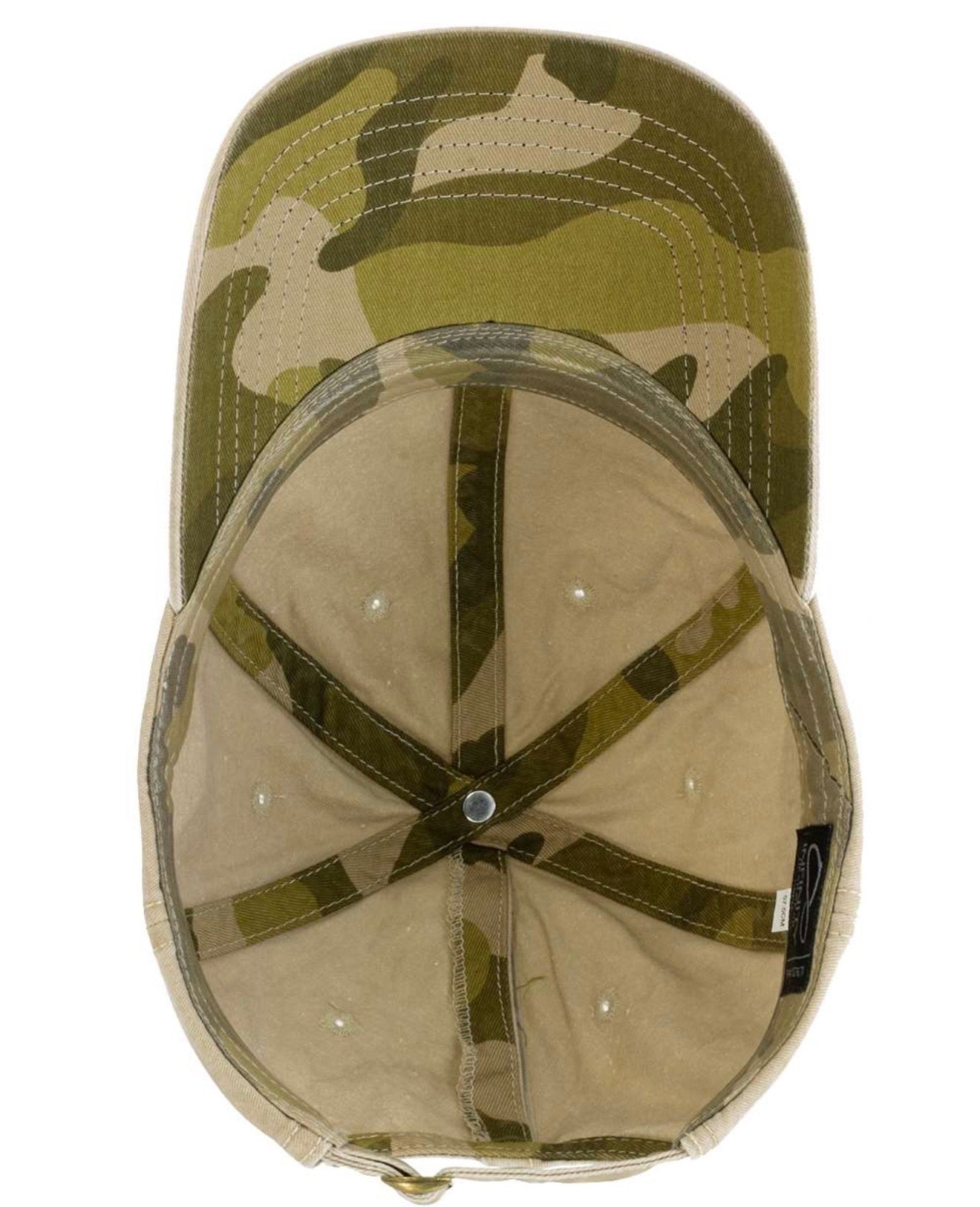 Khaki CPO Ponytail Hat