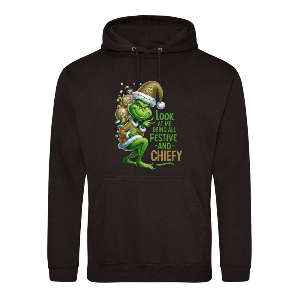 Festive Chief Hooded Sweatshirt