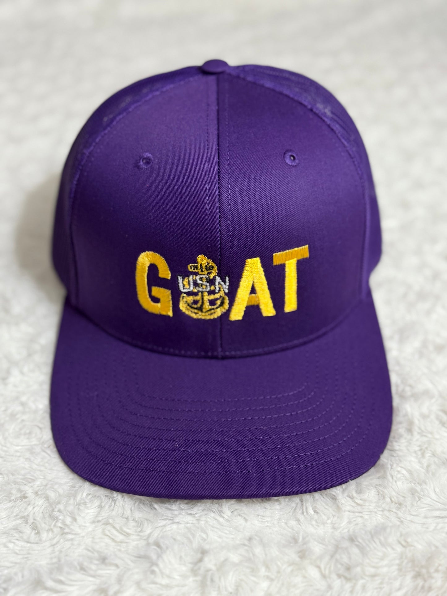 Purple GOAT Trucker Hat