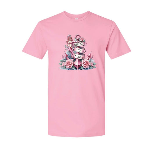 Refuse to Sink Pink T-Shirt
