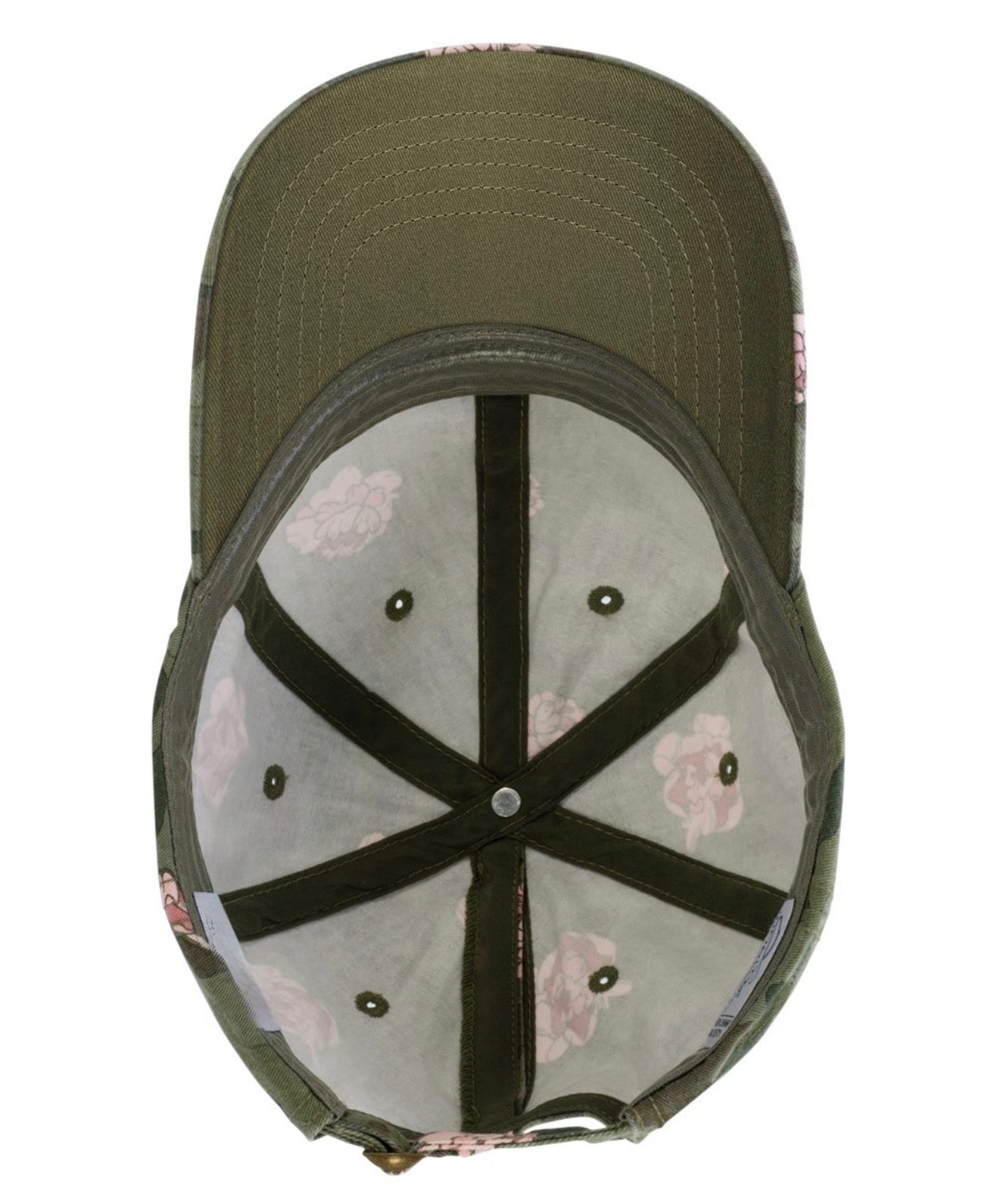 Camo and Floral CPO Ponytail Hat