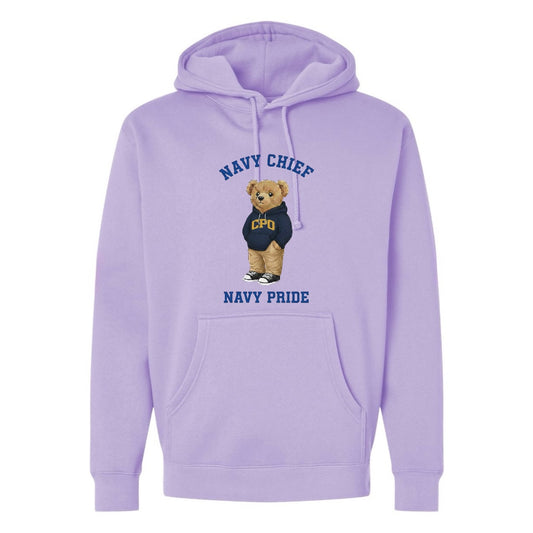 CPO Bear Light Purple Hoodie