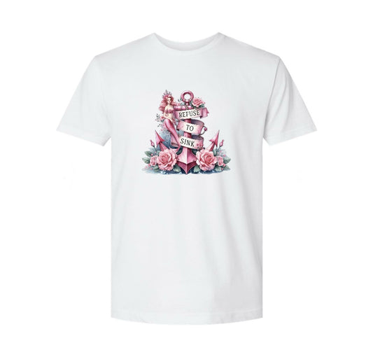 Refuse to Sink White T-Shirt
