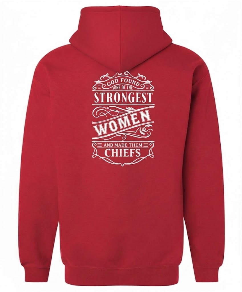 Strongest Women Red Hoodie