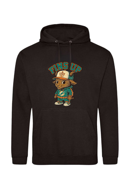 Black Team Goat Themed Apparel with Slogan
