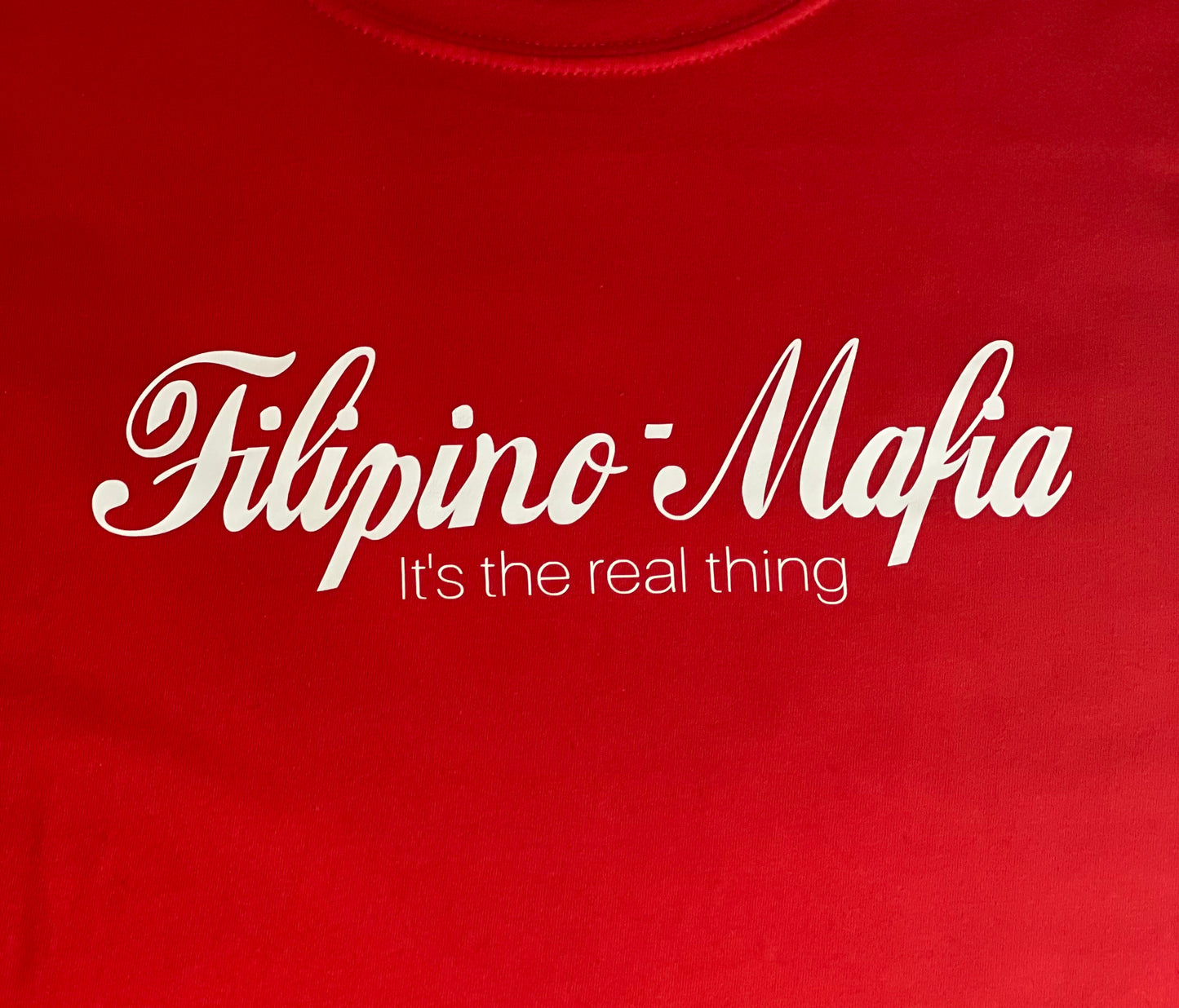 Filipino Mafia Real Thing Red T-Shirt