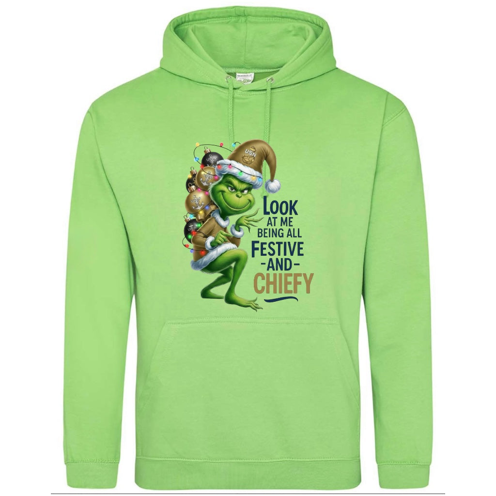 Festive Chief Hooded Sweatshirt