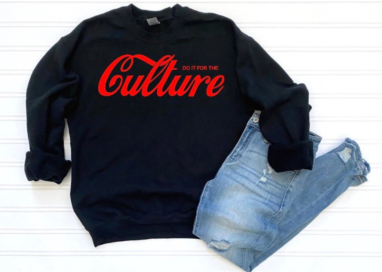 Do It For The Culture Black and Red