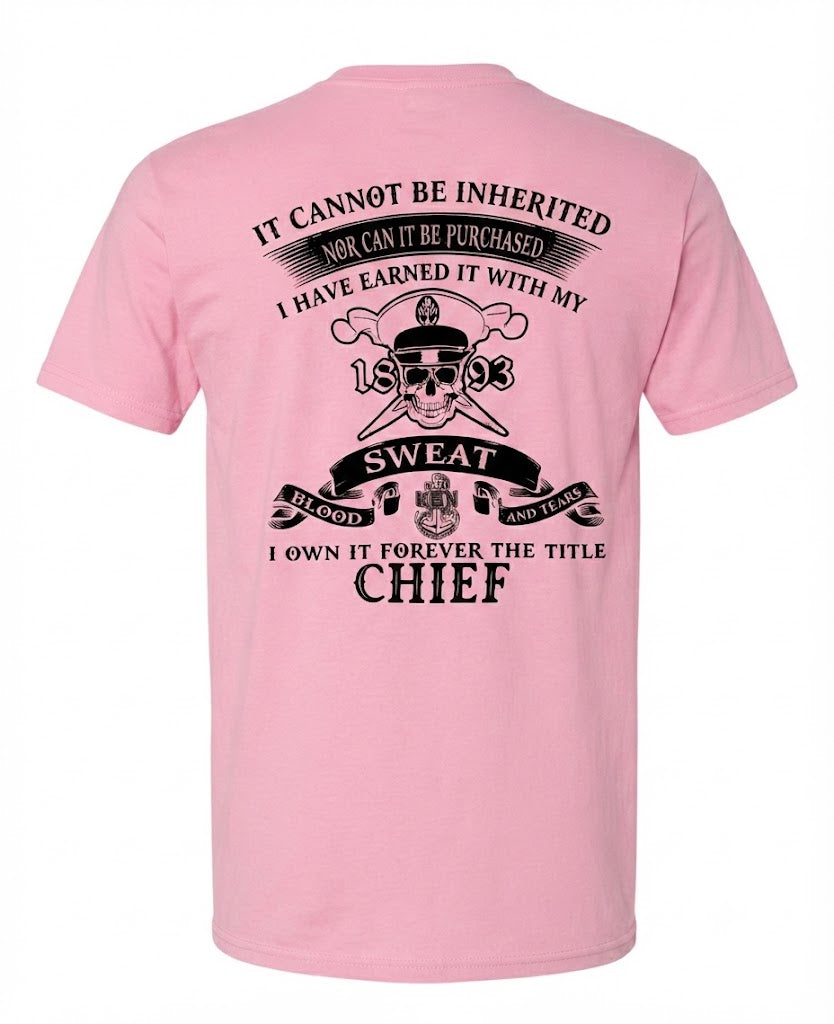 Earned Not Given CPO T-Shirt Pink & Black
