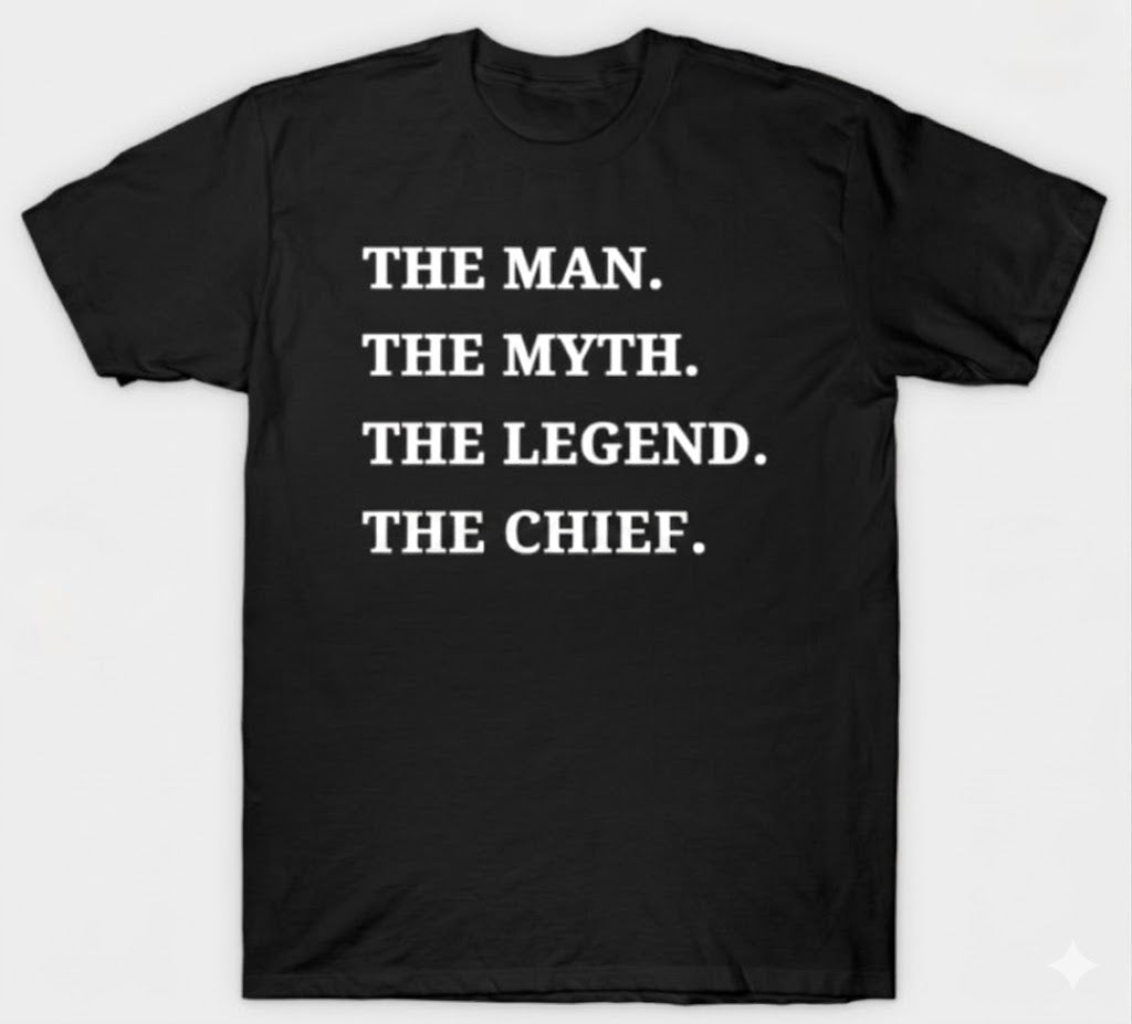 Man Myth Legend Chief, Senior Chief or Master Chief T-Shirts