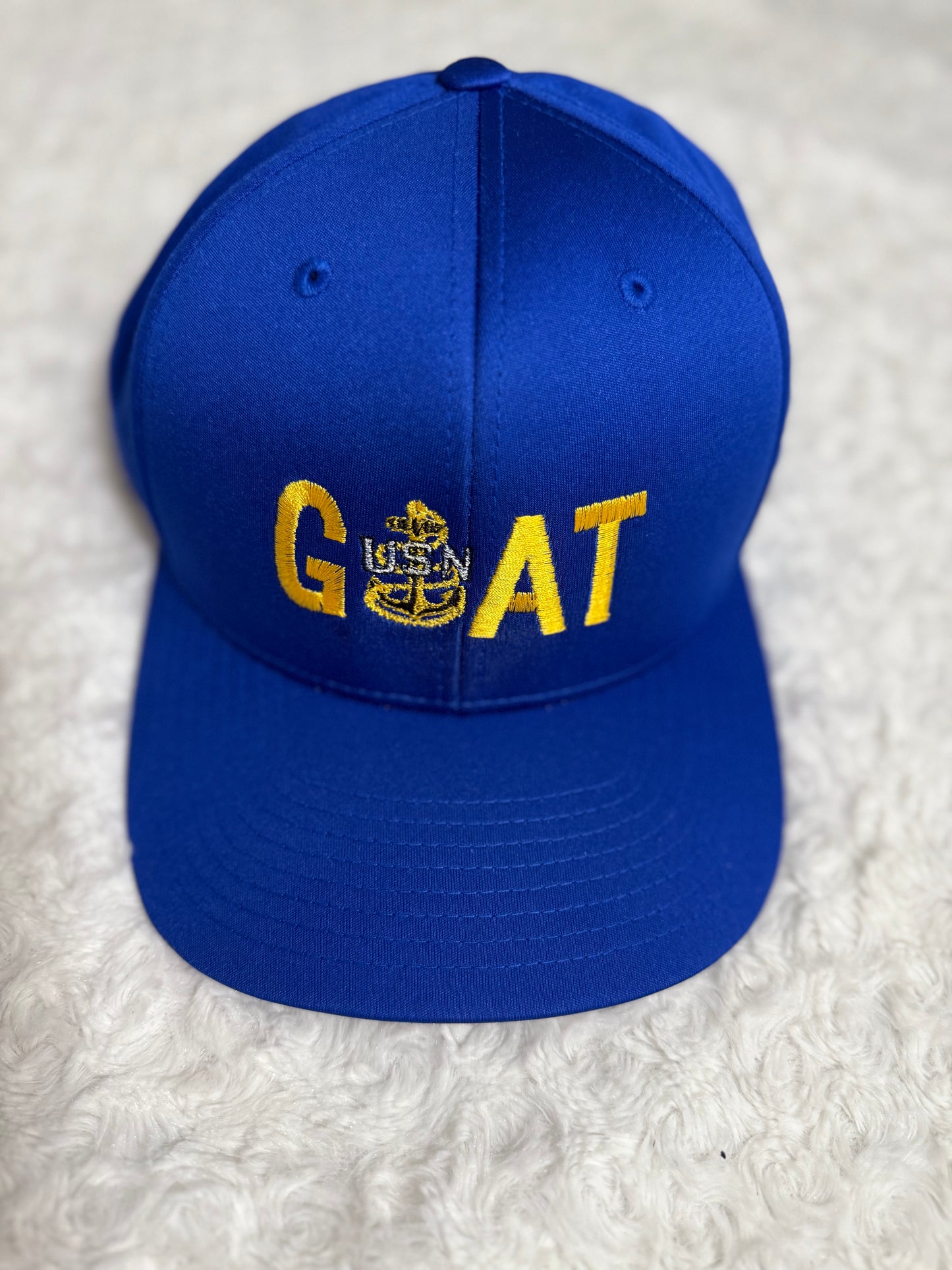 Royal Blue GOAT Dryfit SnapBack Hat