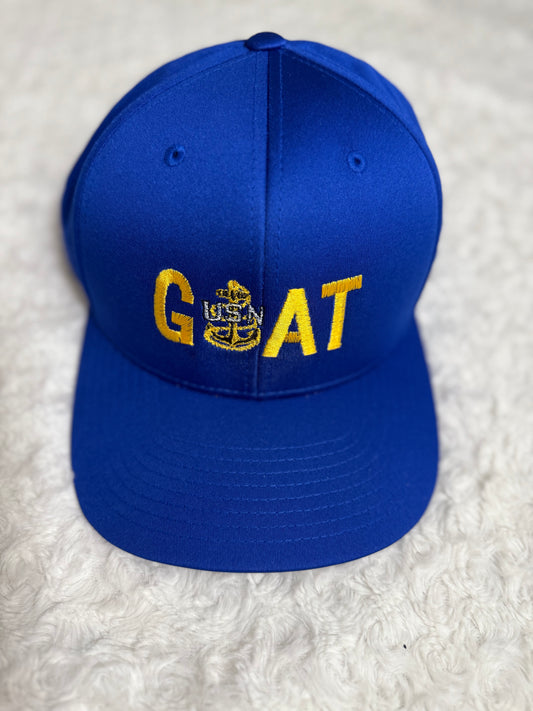 Royal Blue GOAT Dryfit SnapBack Hat