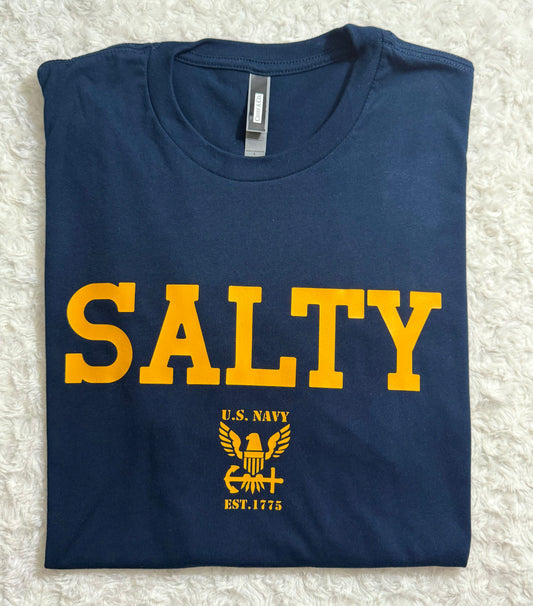Salty Navy T-Shirt