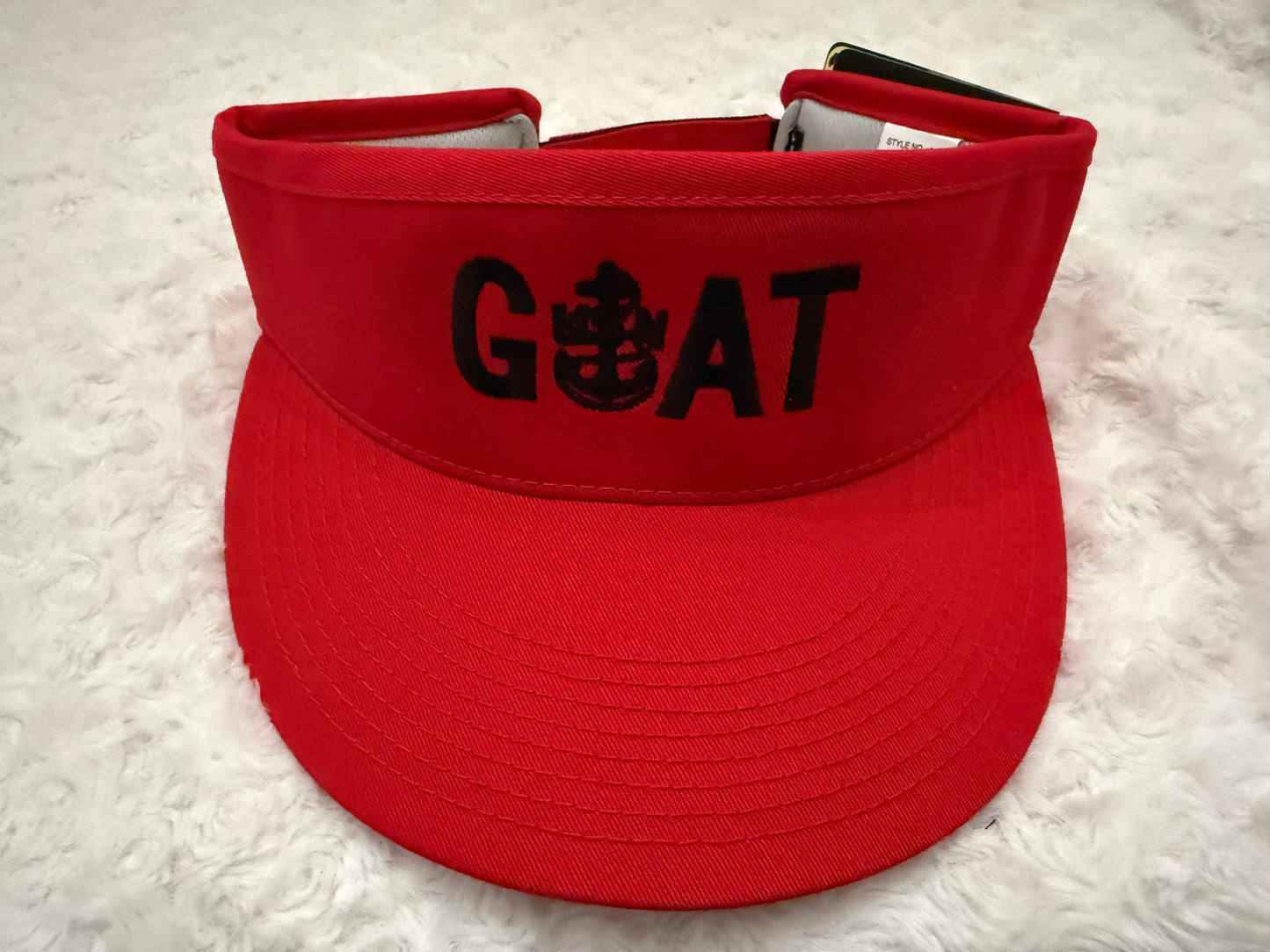 Red & Black GOAT Visor