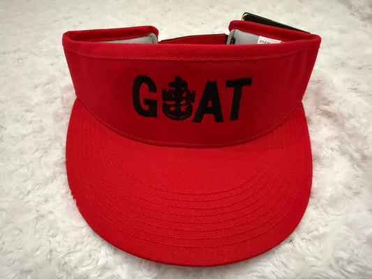 Red & Black GOAT Visor