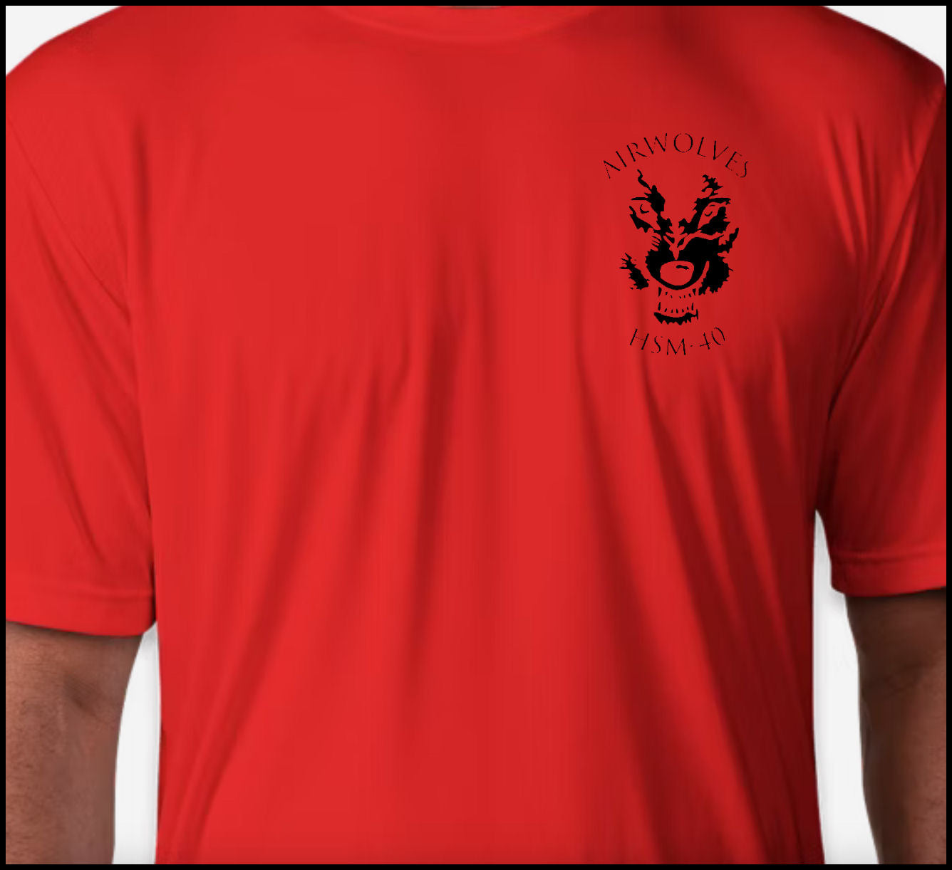 Airwolves Red T-Shirt