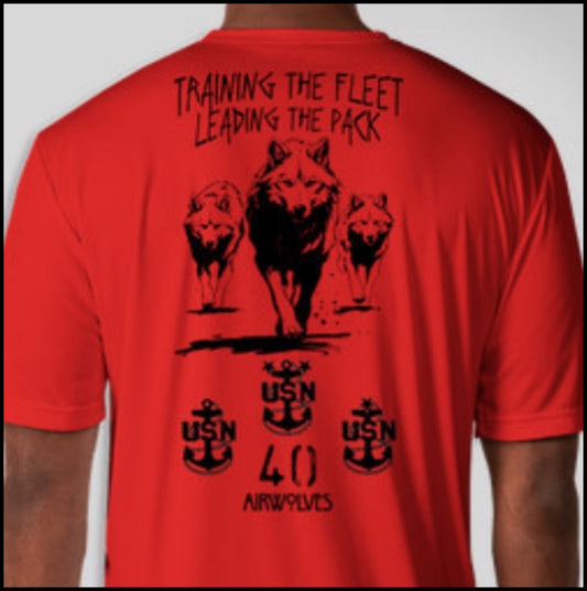 Airwolves Red T-Shirt
