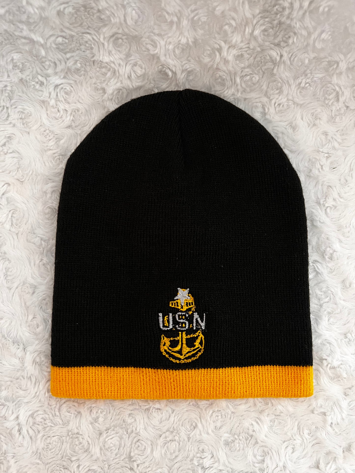 CPO Two Tone Knit Beanie Black