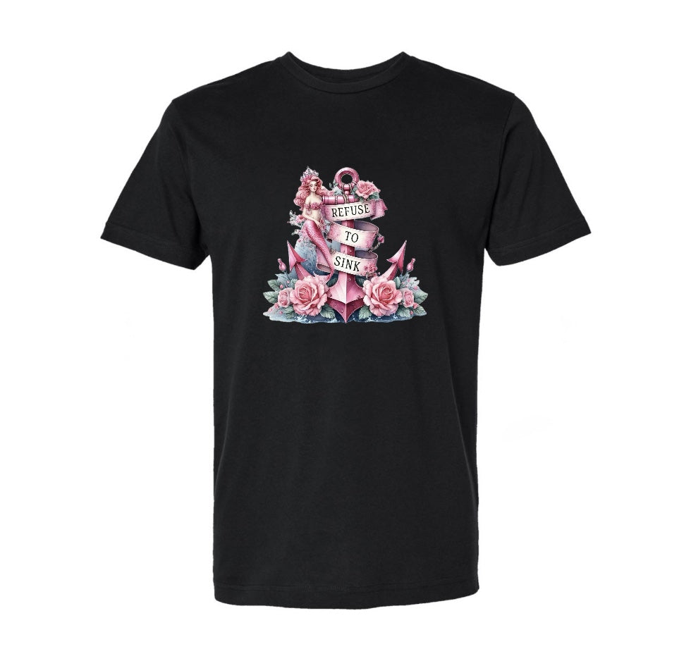 Refuse to Sink Black T-Shirt