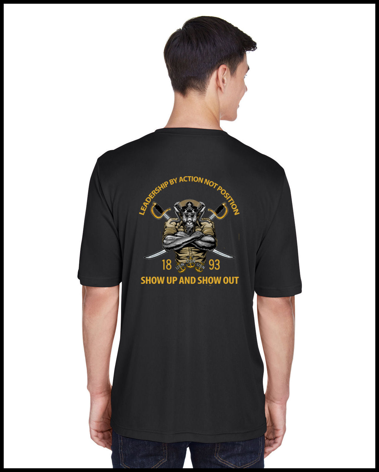 Black Chief Pride & Leadership Dry-Fit T-Shirt