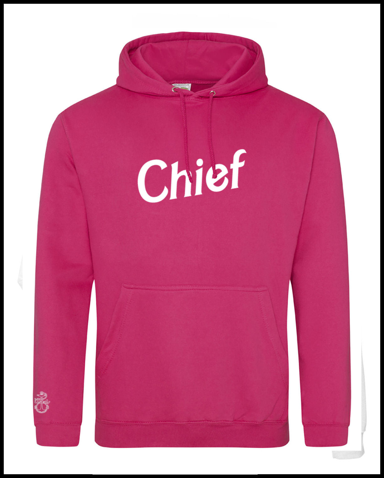 Chief Dream World Hot Pink Hooded Sweatshirt