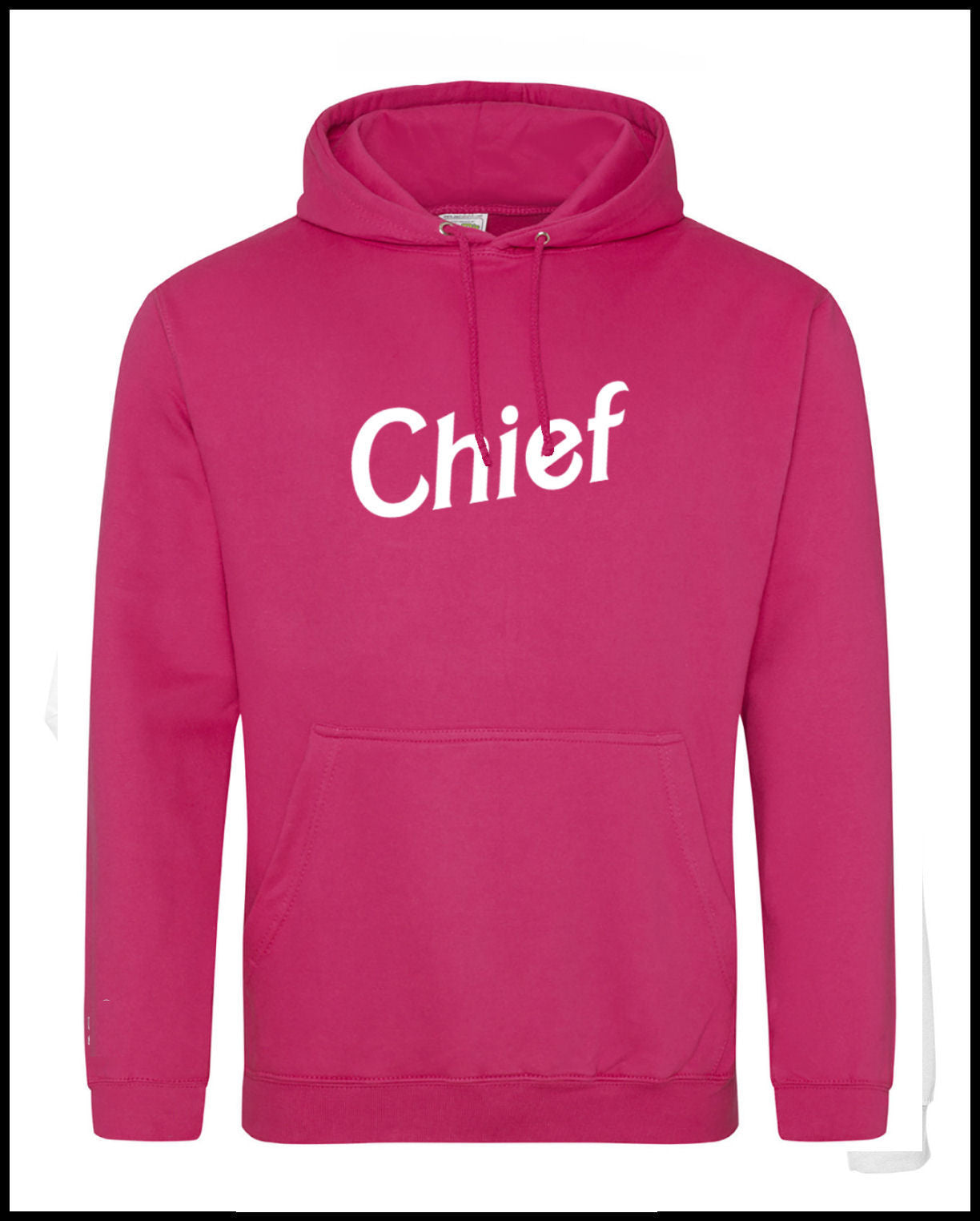 Chief Dream World Hot Pink Hooded Sweatshirt