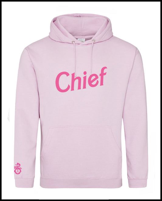 Chief Dream World Light Pink Hooded Sweatshirt