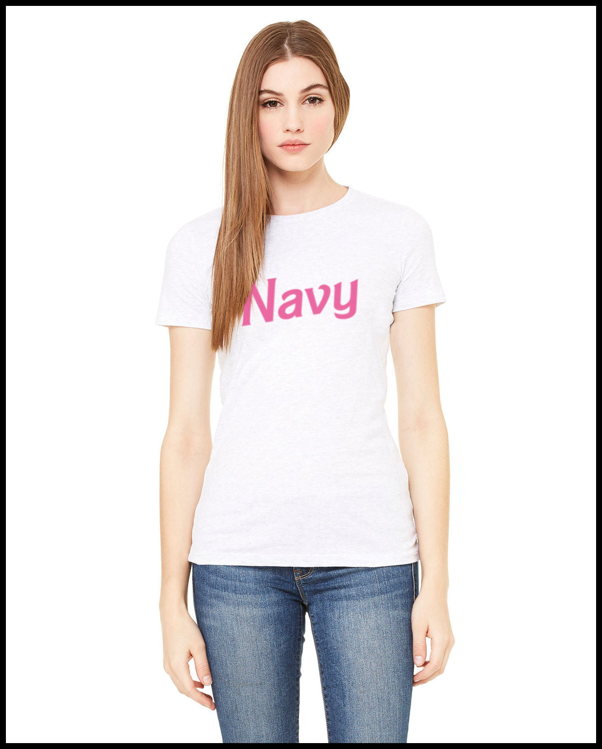 Navy Dream World White T-Shirt