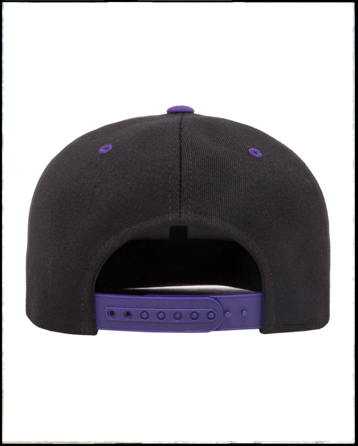 Black & Purple CPO Snapback Hat