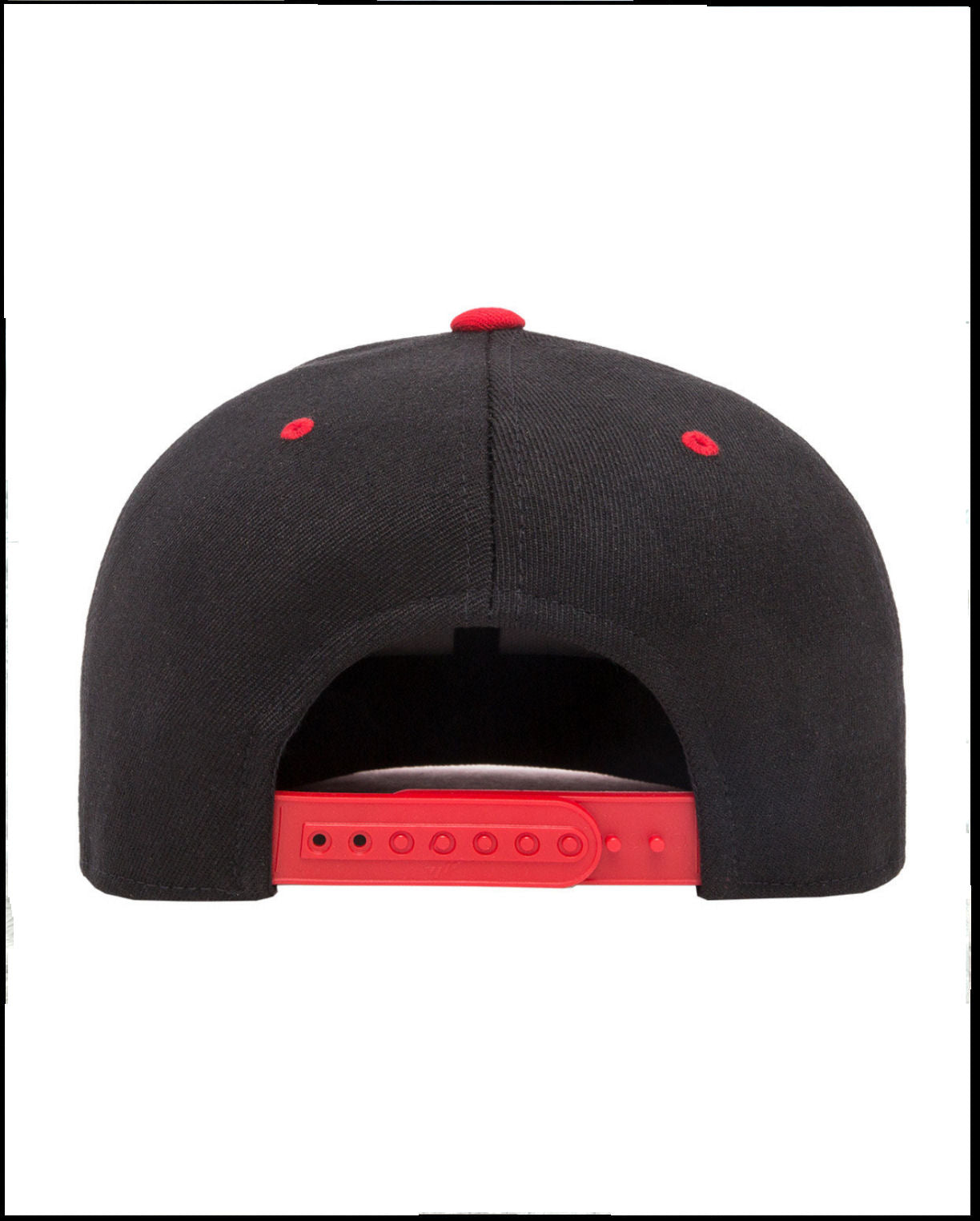 Black & Red CPO Snapback Hat