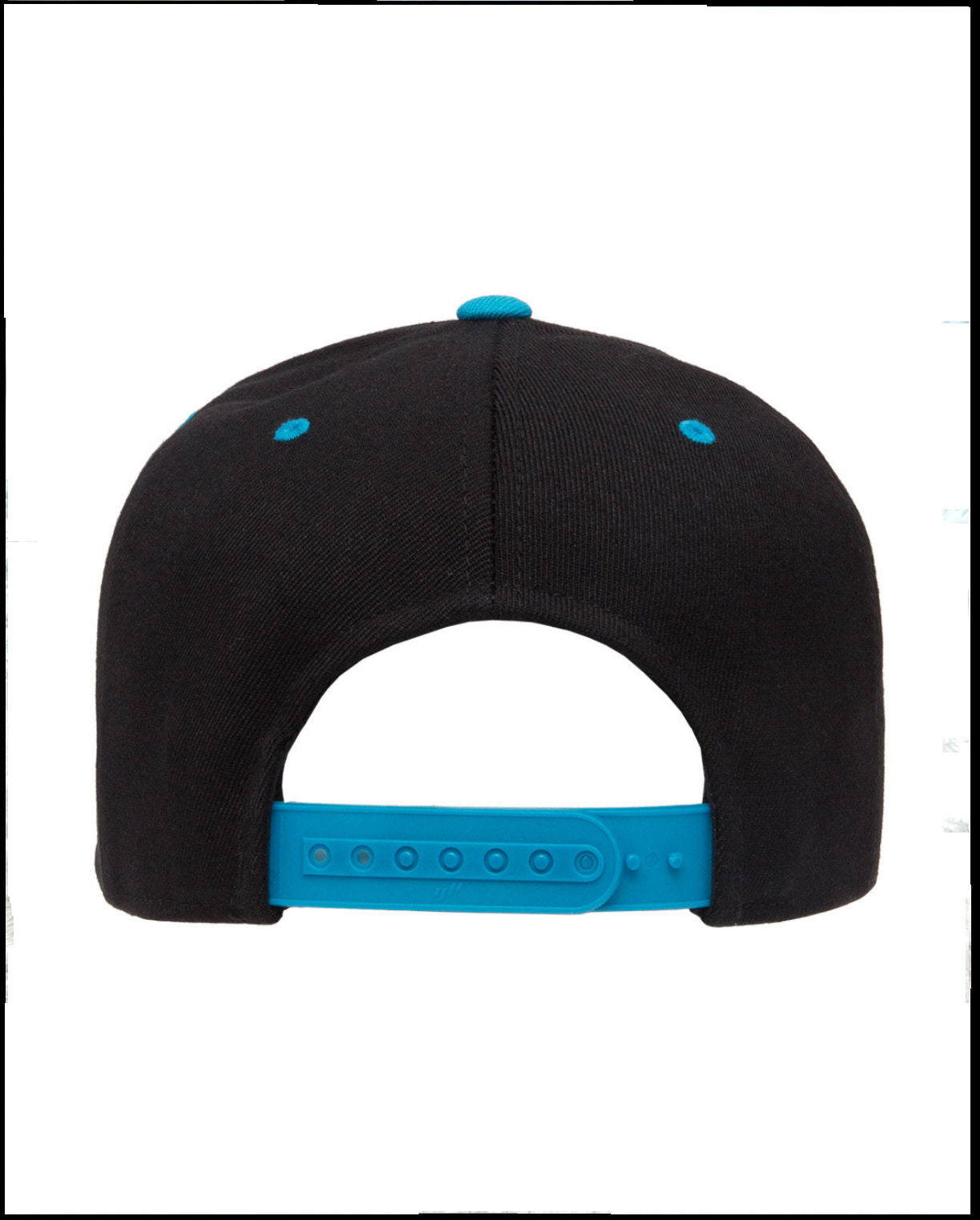 Black & Turquoise CPO Snapback Hat