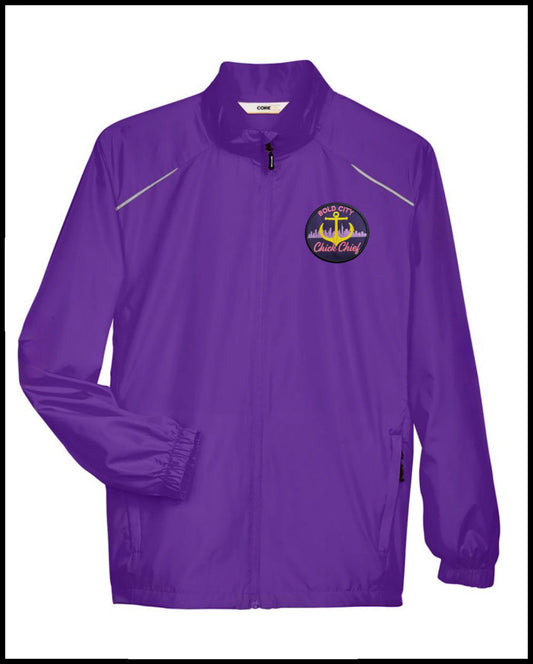 Bold City Purple Techno Lightweight Jacket