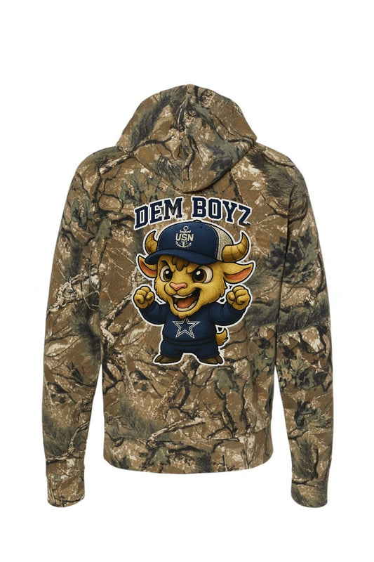 Outdoor Camo Team Goat Dem Boyz Chief Pride Hoodie