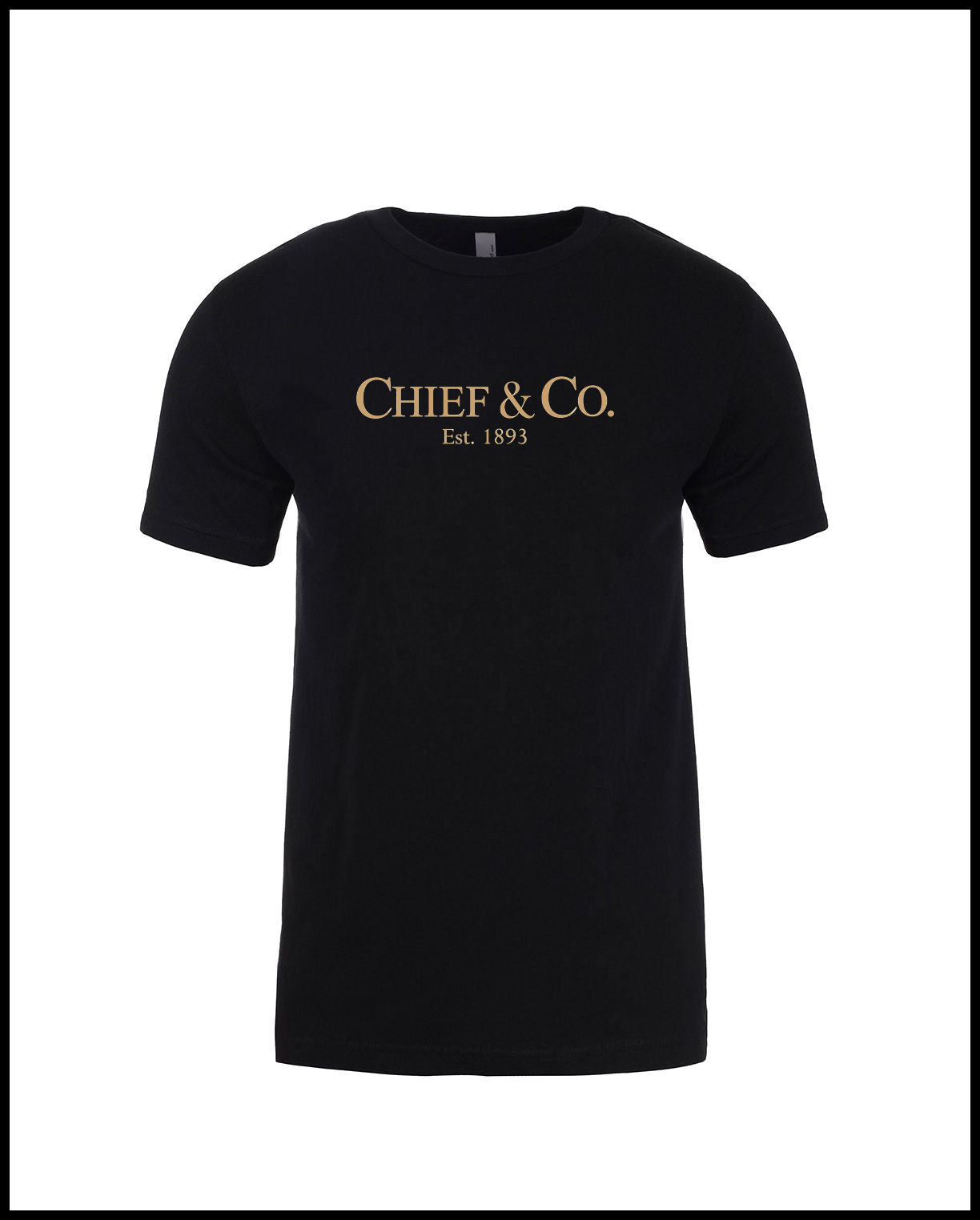 Chief & Company Black & Khaki T-Shirt