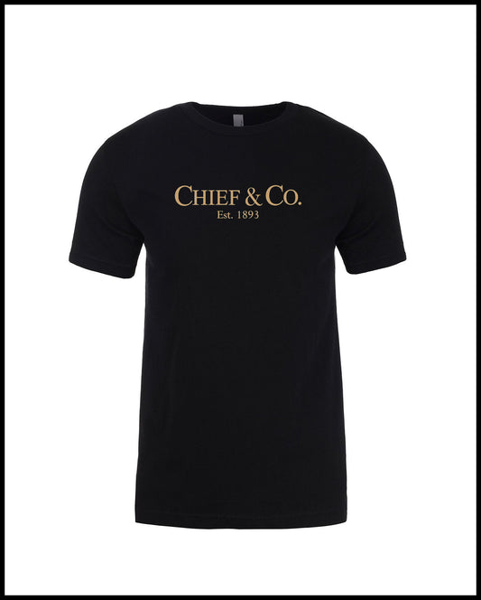 Chief & Company Black & Khaki T-Shirt