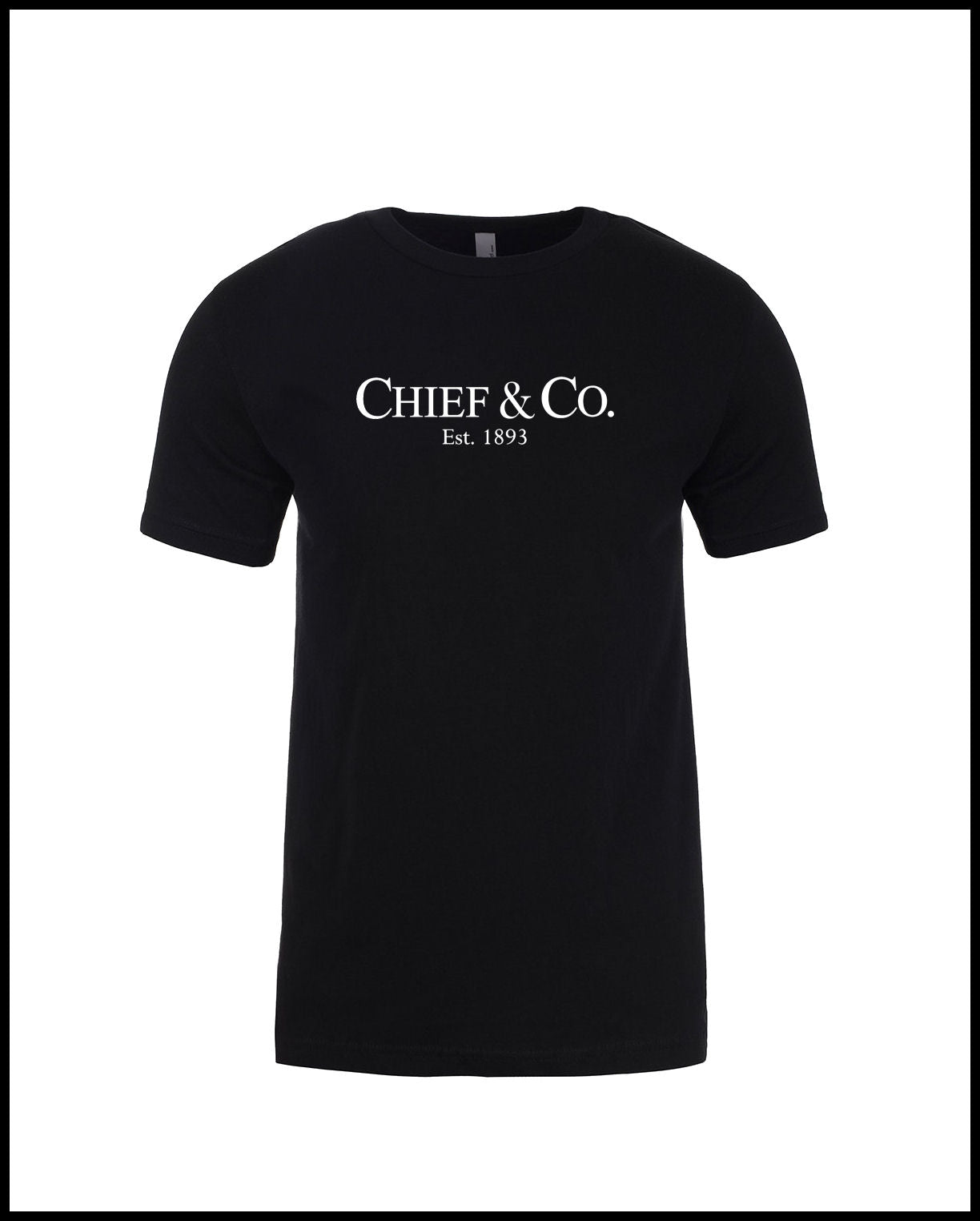 Chief & Company Black & White T-Shirt