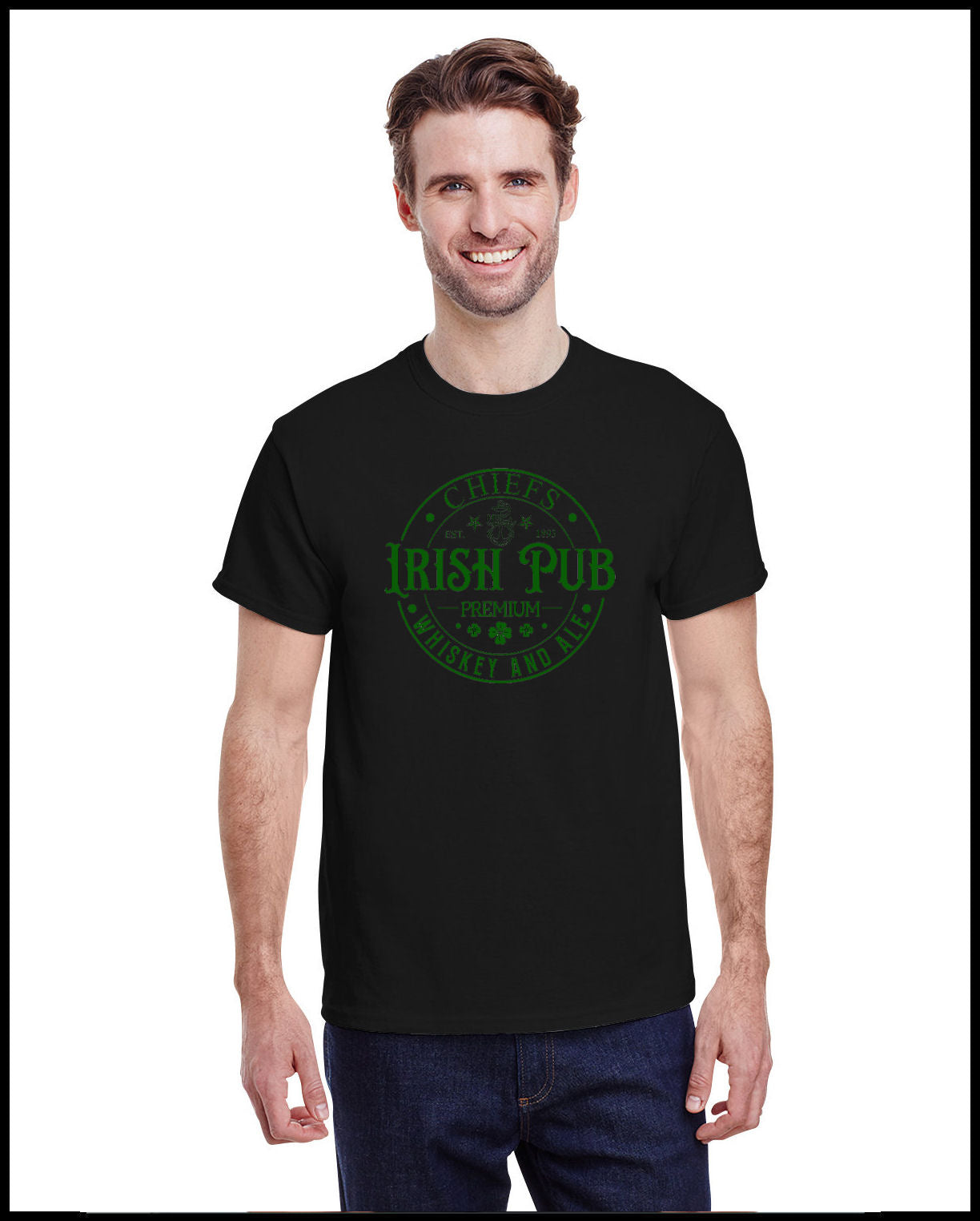 Chief's Irish Pub Crewneck T-Shirt