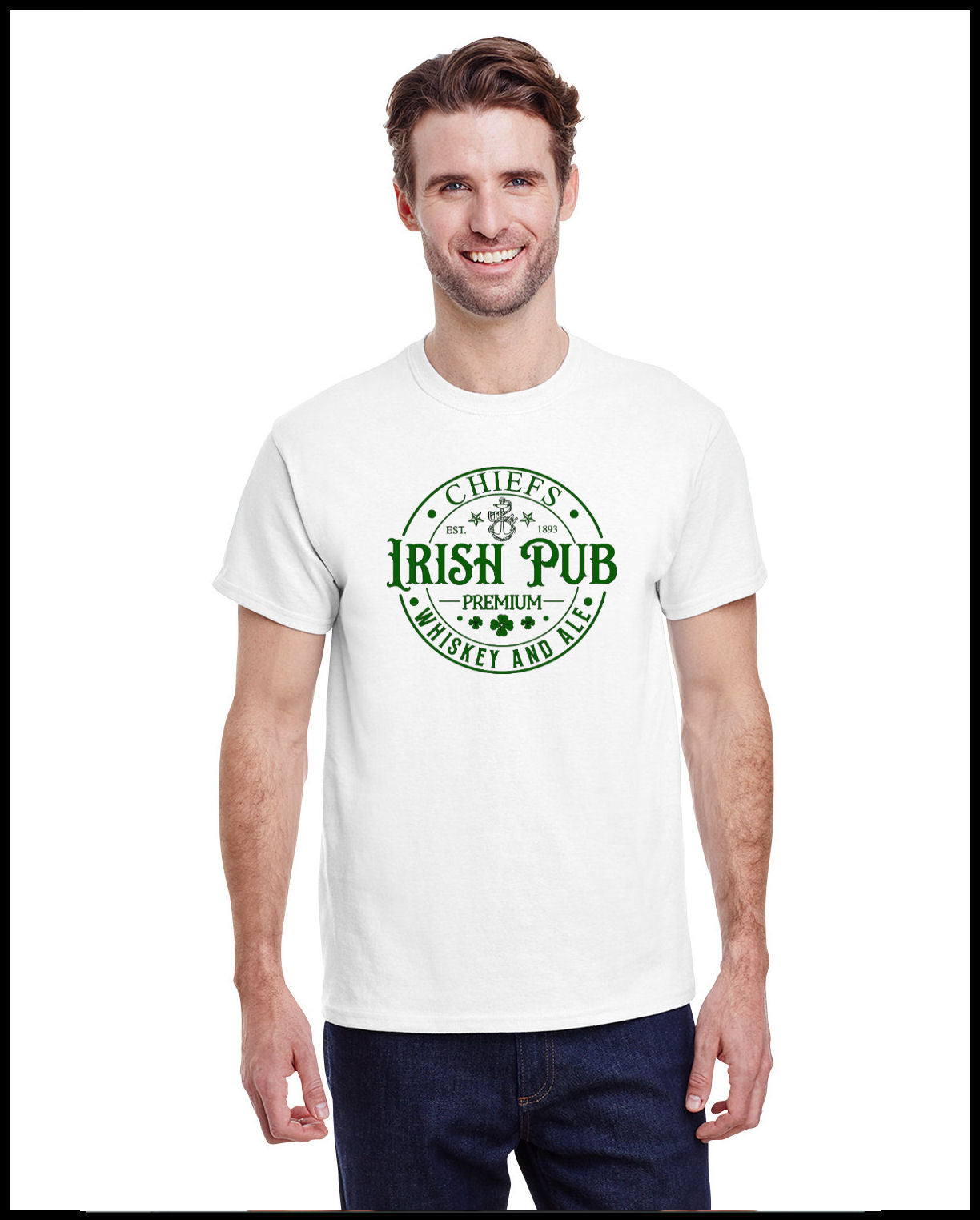 Chief's Irish Pub Crewneck T-Shirt