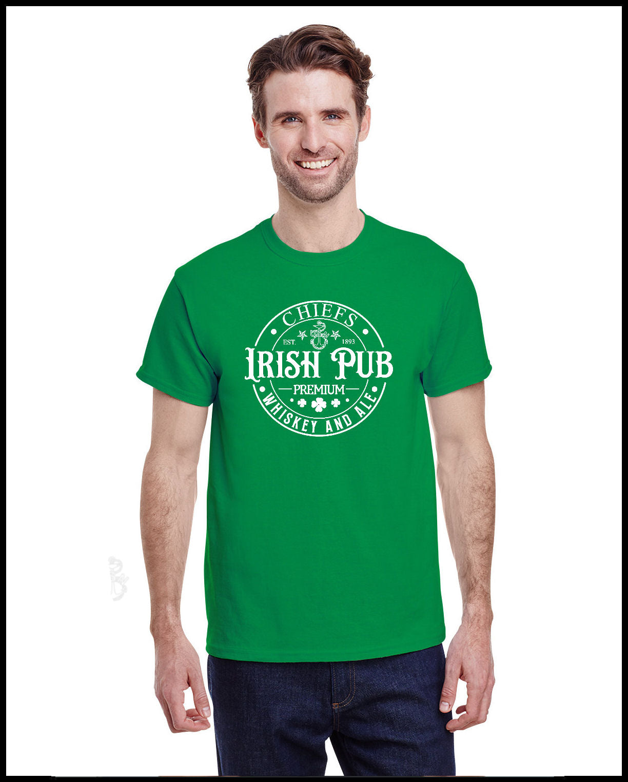 Chief's Irish Pub Crewneck T-Shirt