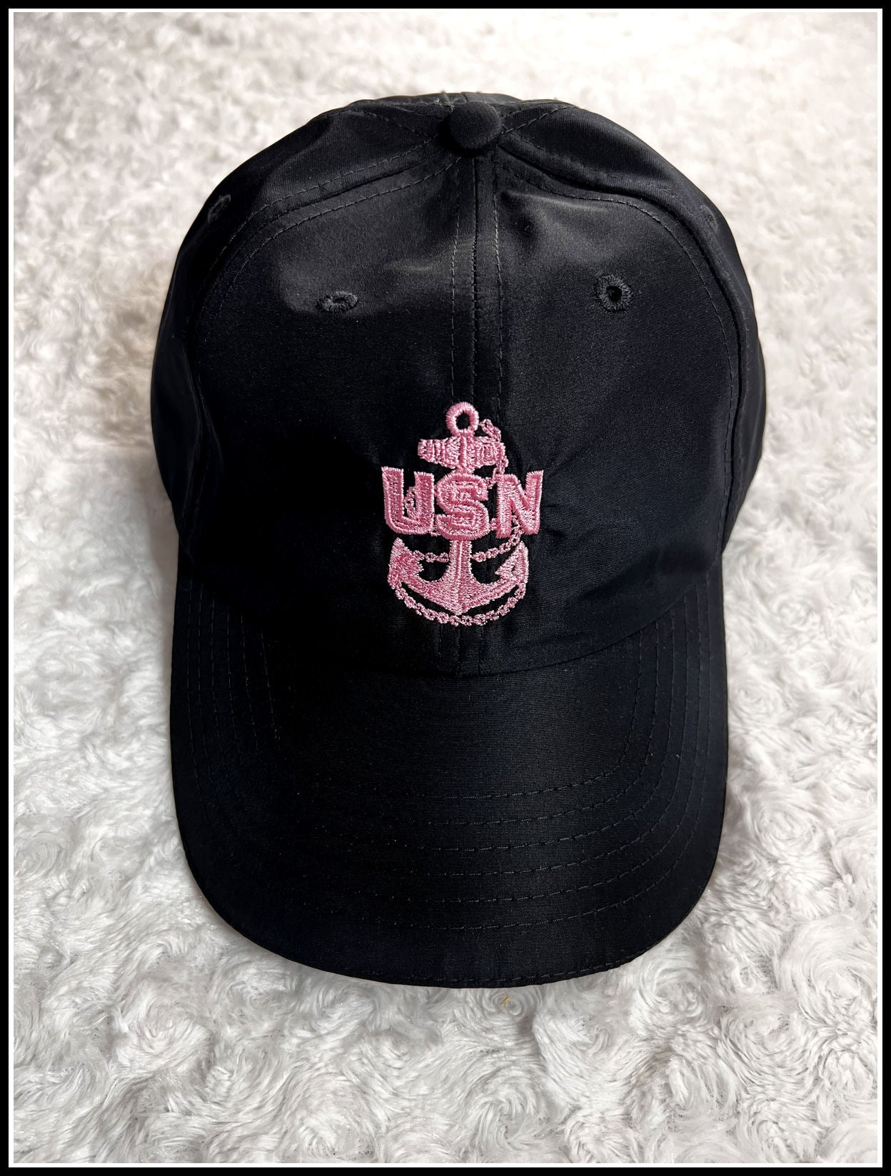 Black & Pink CPO Hat