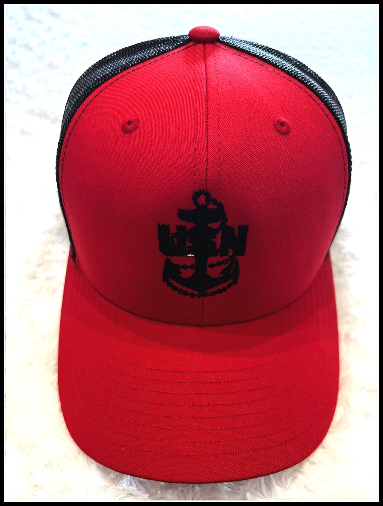 Red & Black Trucker Hat