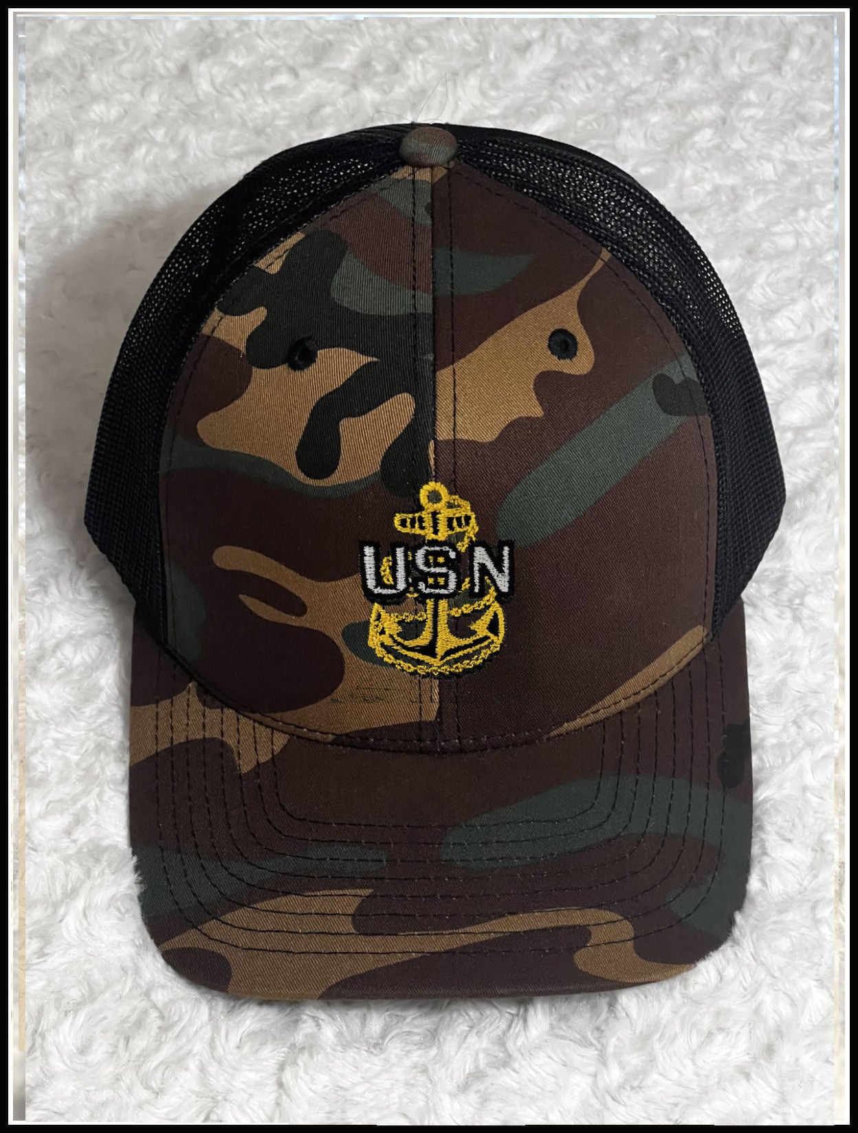 Camouflauge CPO Trucker Hat