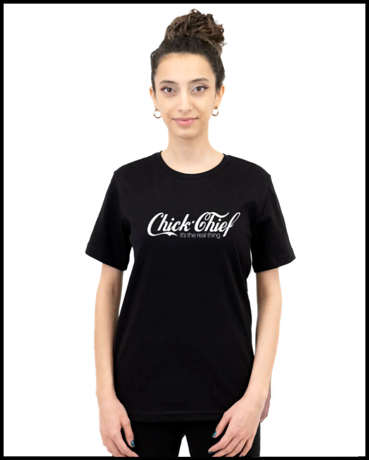 Chick Chief Real Thing Black T-Shirt