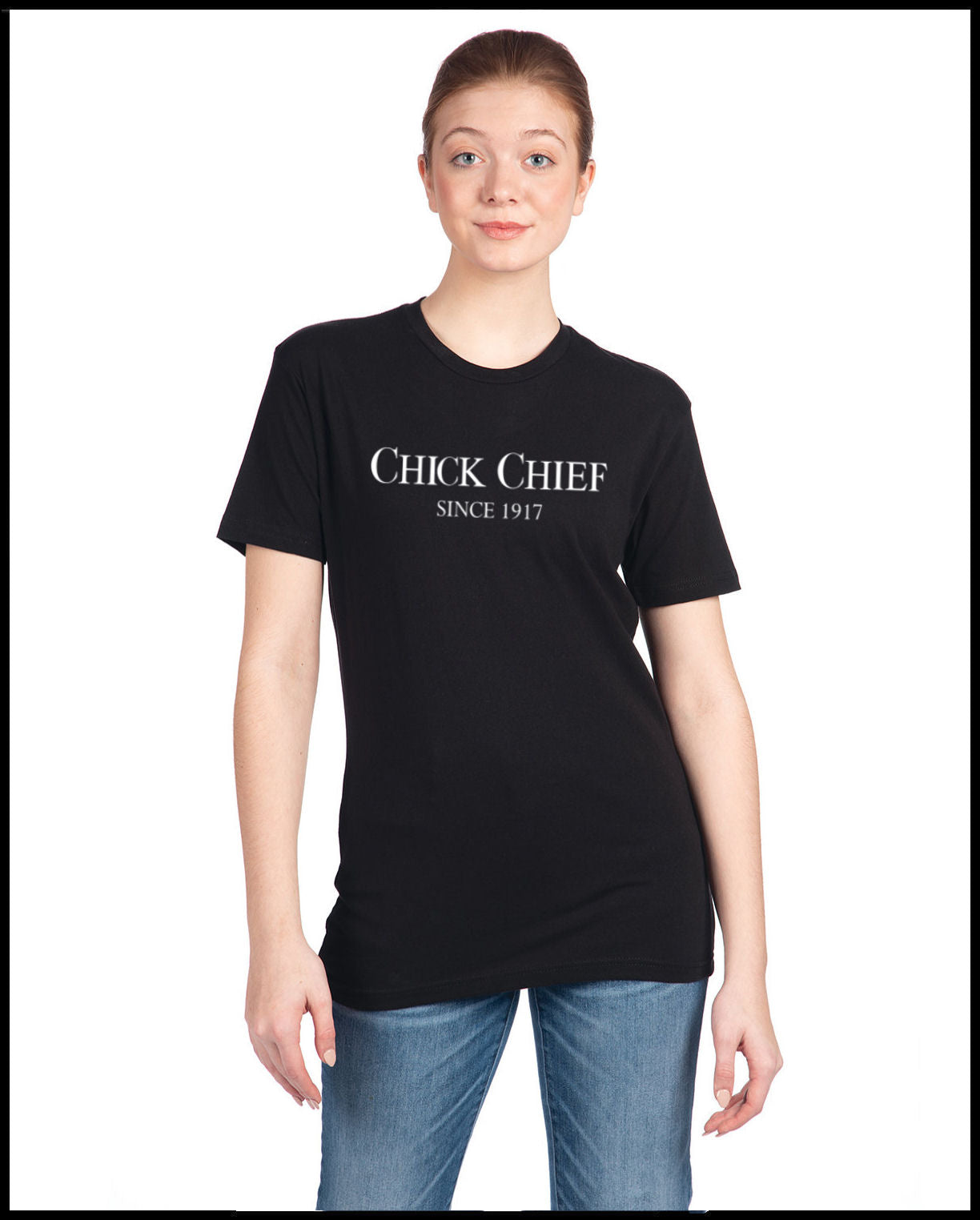 Chick Chief 1917 Black & White T-Shirt