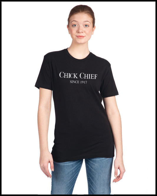 Chick Chief 1917 Black & White T-Shirt