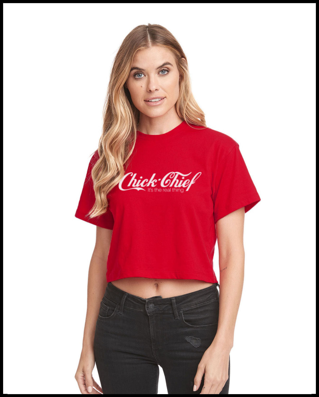 Chick Chief Real Thing Red T-Shirt