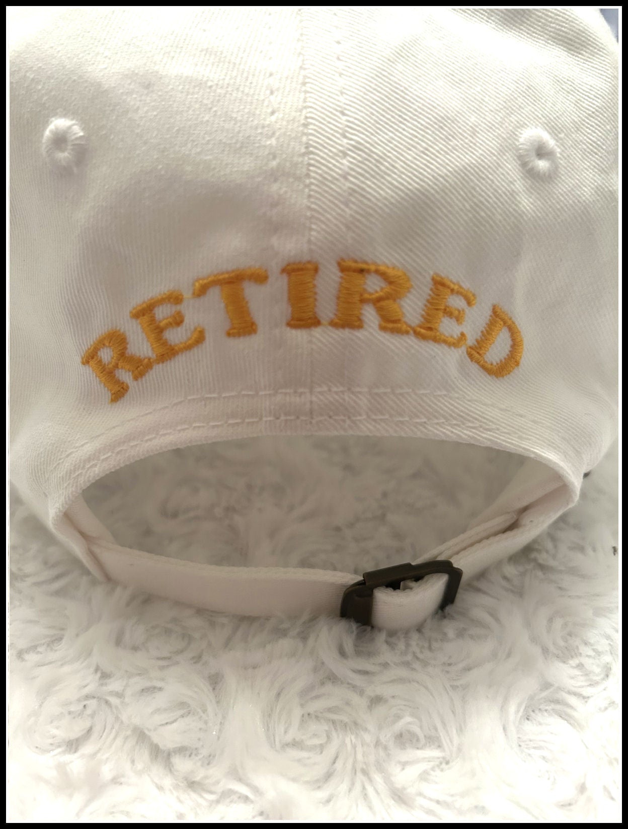 White CPO Hat - Cotton