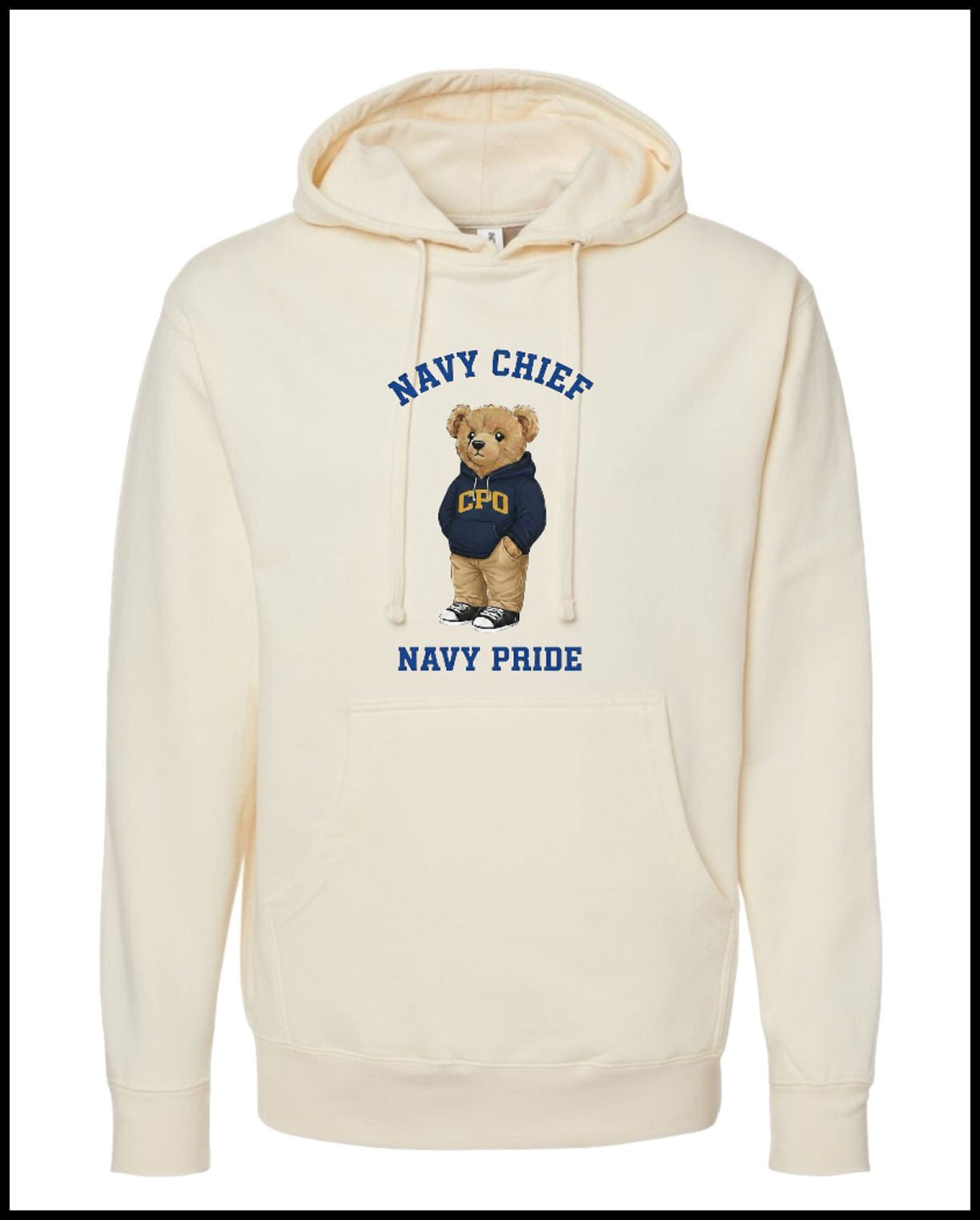 CPO Bear Cream Hoodie