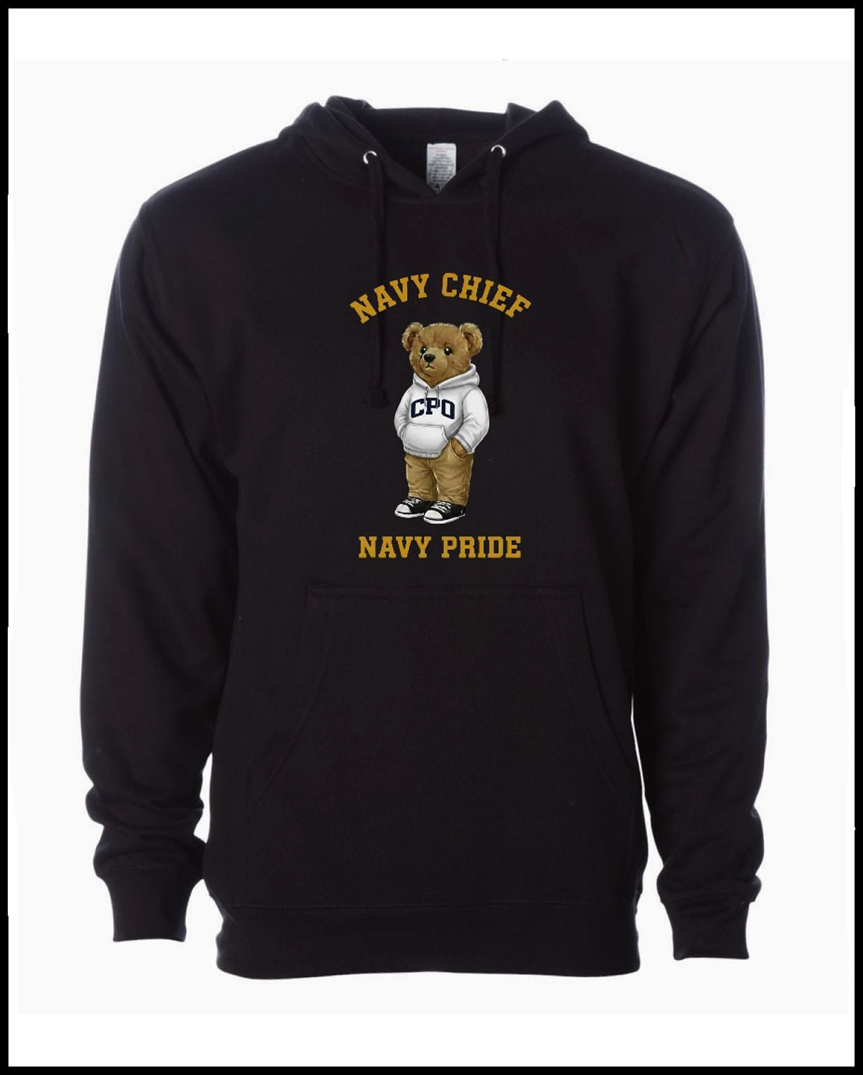 CPO Bear Black Hoodie
